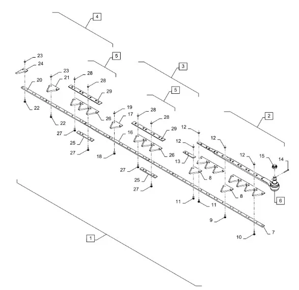 47641531 - Секция режущих ножей