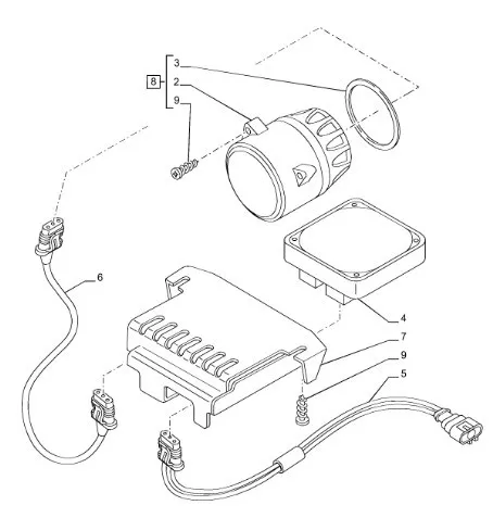 87539115 - Сегмент фары